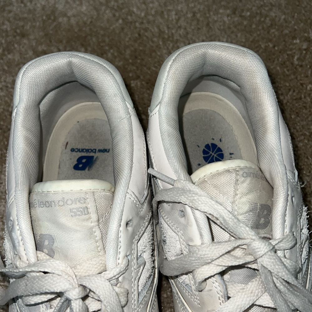 New Balance 550 Aime Leon Dore White Leather Men’s 8 - Picture 8 of 9